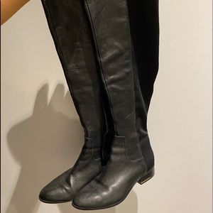 Over the knee bootie